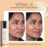 IMAGE Skincare, VITAL C Hydrating Face Serum, with Vitamin C and Hyaluronic Acid, to Brighten, Tone and Smooth Appearance of Wrinkle