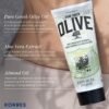 KORRES Olive Body Lotion for Dry Skin Moisturizer Cream with Vitamin E, Aloe and Pure Greek Olive Oil for Body Care, Hydrating & Nourishing for Smooth, Supple Skin,