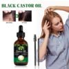 81Qpx8S0F5L._SL1500_.jpg Jamaican Black Castor Oil - 100% Pure Organic Cold Pressed for Hair Growth, Eyelash/Eyebrow Serum, Scalp and Nail Care, Glass Bottle (2.02 Fl Oz) (small, castor)