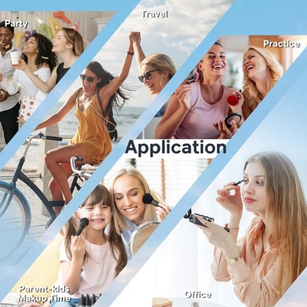 Color Nymph Makeup Palette for Girls, Travel Make up Kit Real Makeup Pallet Mini Size Makeup kit All in One Beauty Set Washable Protable Compact for Travel Party Touch Up