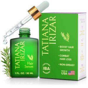 Hair Serum for Hair Growth Serum Women Made in USA - Scalp Serum for Hair Growth Non-Greasy Rosemary & Amla Hair Care - Natural 1 Fl.Oz Hair Loss Treatments for Women Regrowth Treatment