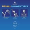 81RHYBNAAkL._AC_SL1500_.jpg AquaBliss High Output Revitalizing Shower Filter - Reduces Dry Itchy Skin, Dandruff, Eczema, and Dramatically Improves The Condition of Your Skin, Hair and Nails - Chrome (SF100)