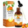 81Rwf7EI3zL._SL1500_.jpg Pumpkin Seed Oil, Pumpkin Seed Oil for Hair Growth, Pure Cold Pressed Pumpkin Seed Oil for Dry Damaged Hair Growth, Hydrating, Scalp Moisturizer, Nourishment - 60ML