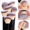 MAANGE Makeup Brushes 30 Pcs Makeup Kit, Multi-functional Makeup Tool Set with 20 Pcs Makeup Brush Foundation Brush Make up Brushes Set with Bag,Black