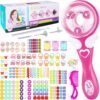 81SItsqFDUL._SL1500_.jpg Automatic Hair Braider - Electric Hair Braiding Machine for Girls, DIY Styling Kit with Hair Accessories, Creative Hair Decorations for Kids, Birthday Gift for Girls Ages 3-12