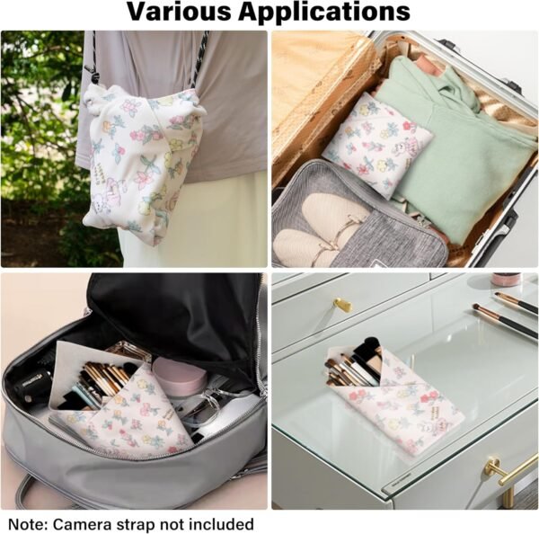 81SJ1kSdoAL._AC_SL1500_.jpg Walking Way Self-Adhesive Magic Cloth Makeup Bag, Portable Protective Cosmetic Pouch, Camera Lens Wrap, Stylish Travel Organizer for Beauty Essentials, Travel, Gifts & Daily Use