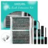 81STMHG8qCL._SL1500_.jpg Lash Clusters Kit 320Pcs,DIY Individual Lashes Extension Kit,Lash Bond And Seal,Lash Remover For Eyelashes Extensions,Lash Applicator Tool For False Eyelash Cluster Kit At Home(3040D,D-Mix9-16mm Kit)