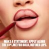 81SoyJAj-FL._SL1500_.jpg NYX PROFESSIONAL MAKEUP Line Loud Lip Liner, Longwear and Pigmented Lip Pencil with Jojoba Oil & Vitamin E - Make A Statement