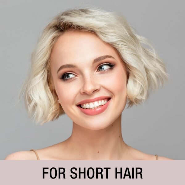 81T4UwA-HpL._SL1500_.jpg Conair Style & Volumize Metal Round hair brush - Blow Drying brush - Hairbrush for Short Hair Length - Color at random -1 Count
