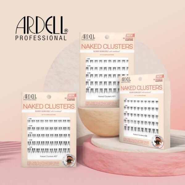 81TD5GUXRWL._SL1500_.jpg Ardell Naked Clusters 437, DIY Lash Clusters, Natural Looking Individual Lashes, Reusable Eyelash Extension Kit, 50 Clusters, Up to 8 Applications, 1-Pack
