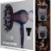 81TF9ZKL5DL._AC_SL1500_.jpg INFINITIPRO BY CONAIR Hair Dryer with Innovative Diffuser | Enhances Curls and Waves while Reducing Frizz | Dark Blue | Packaging May Vary