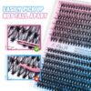 81TIQdMK4DL._SL1500_.jpg DIY Lash Extension Kit Volume Lash Clusters 30D+40D D Curl Individual 280 pcs Lashes Lash Clusters Kit Thick Eyelash Extension Kit Lash Bond Seal Lash Tweezers (30D&40D KIT)