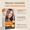 Kativa Brazilian Straightening Kit, 12 Weeks of Home Use Professional Straightening, with Organic Argan Oil, Shea Butter, Keratin & Amino Acids, for Straighter, Softer and Shinier Hair, All Hair Types