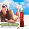 81U5tSKzRkL._SL1500_.jpg Zar Island Tanning Oil: 100% Pure Natural Essential Oil Blend for a Natural Golden Tan | Nourish, Protect & Glow | Lightweight & Non-Greasy | Perfect for Outdoor Use - 150 ml