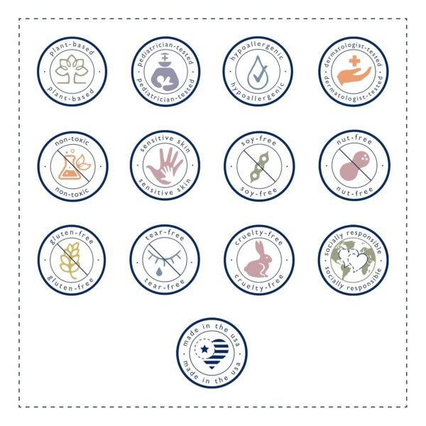 Noodle & Boo Soothing Baby Body Wash for Gentle Baby Care