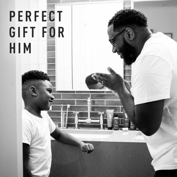 Bevel Mens Beard Grooming Kit - Includes Beard Conditioner, Beard Balm and Beard Oil to Soften, Hydrate and Strengthen Beard and Reduce Skin Irritation and Redness (Packaging May Vary)