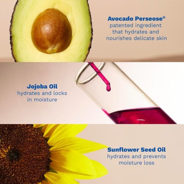 Mustela Hydra Bebe Face Cream – Daily Baby Moisturizer with Natural Avocado, Jojoba Oil & Shea Butter - 1.35 fl. oz. - Packaging may vary