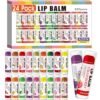 81UM4qvYevL._SL1500_.jpg AZEN 24 Pack Lip Balm, Natural Lip Balm Bulk, Lip Care Product, Moisturizing Lip Balms for dry cracked lips - 12 Flavors