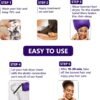 81UNVWjtWwL._AC_SL1500_.jpg Bonnet Hair Dryer w/A Headband Integrated That Reduces Heat Around Ears & Neck - Diffuser Cap for Hair Dryer Curly Hair, Speeds Up Drying Time, Deep Conditioning at Home - Large (Purple)