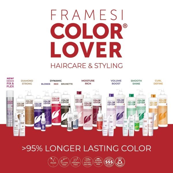 Framesi Color Lover Hair Straightening Serum, 6 fl oz