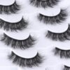 81UdvsDnVyL._SL1500_.jpg False Eyelashes Cat Eye Lashes Faux Mink Lashes Natural Look Fluffy Wispy Lashes That Look Like Extensions Pestañas Postizas D Curl Lash Strips Short Fox Eye Lashes 7 Pairs Pack