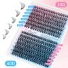 81UeNSpc70L._SL1500_.jpg DIY Lash Extension Kit Volume Lash Clusters 30D+40D D Curl Individual 280 pcs Lashes Lash Clusters Kit Thick Eyelash Extension Kit Lash Bond Seal Lash Tweezers (30D&40D KIT)