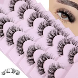 81V2aR2a3L._SL1500_.jpg Cluster Lashes Extensions Natural Look False Eyelashes 3D Individual Lashes 15mm DIY Strip Lash Multipack