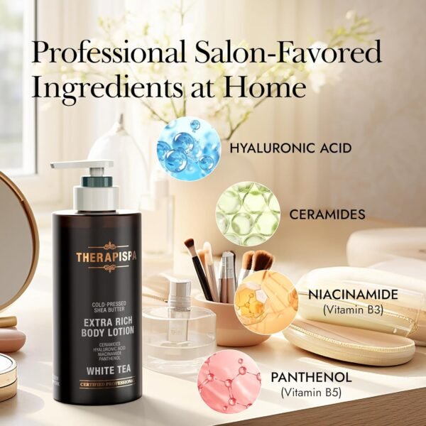 Scented Body Lotion for Women – Deep Hydration Moisturizer with Shea Butter, Ceramides & Panthenol for Dry Skin – Loved by All Genders (Acacia, 17.0 fl oz)