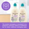 Aveeno Kids Sensitive Skin Face and Body Wash with Oat Extract, Gently Washes Away Dirt and Germs Without Drying, Tear-Free, Hypoallergenic Kids Body Wash, 18 fl. oz, 2 Pack
