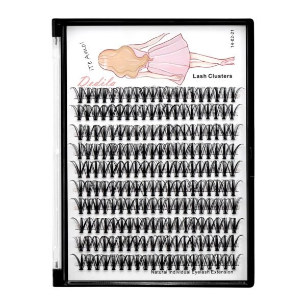 81WlUrbX4QL._SL1500_.jpg 8-22mm to Choose 20D/40D/60D/80D/100D Individual False Eyelashes Makeup Cluster Eyelashes Thickness 0.07mm D Curl Natural long Black Soft 3D Eye Lashes Extensions (20D-14mm)