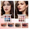 Color Nymph Beginner Makeup Set, Full Starter Cosmetics Set for Teenager Girls with Eyeshadow Palette Blush Lipstick Lip Pencil Eye Pencil Brush Mascara Portable Bag
