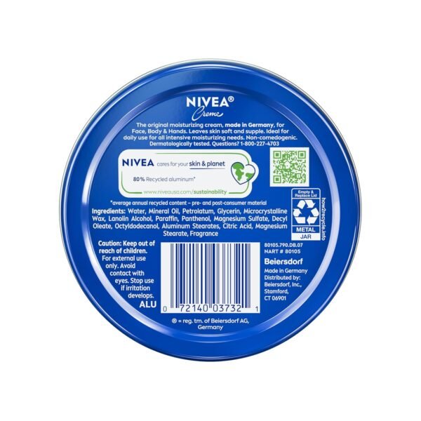 NIVEA Creme Body, Face and Hand Moisturizing Cream, Limited-Edition Pride Creme Jar, Rich Body Cream for Dry Skin with Provitamin B5, 8.4 Oz Jar