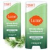 Lume Whole Body Deodorant - Invisible Cream Stick - 72 Hour Odor Control - Aluminum Free, Baking Soda Free, Skin Safe - 2.2 Ounce (Pack of 2) (Fresh Alpine)