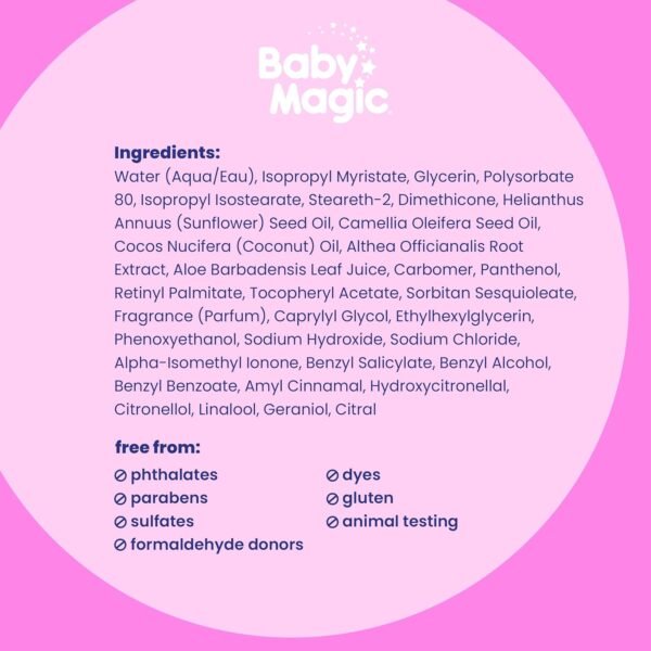 Baby Magic Creamy Baby Oil, 8.6 oz