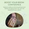 81XcuFgkIuL._SL1500_.jpg Sea El Castor Lash & Brow Serum Organic Castor Oil Rosemary Oil & Black Seed Oil Hair Conditioner - Eyelashes & Eyebrow Thickening & Growth Essentials for Women & Men - 1 fl oz Bottle