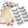 81Xz2iKjqML._SL1500_.jpg JIMIRE False Eyelashes Multipack False Eyelashes Glam 614 False Lashes