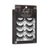 KISS Lash Couture 3D Matte False Eyelashes, 'Matte Cheviot', 18mm-20mm, Includes 4 Pairs Of Lashes, Contact Lens Friendly, Easy to Apply, Reusable Strip Lashes