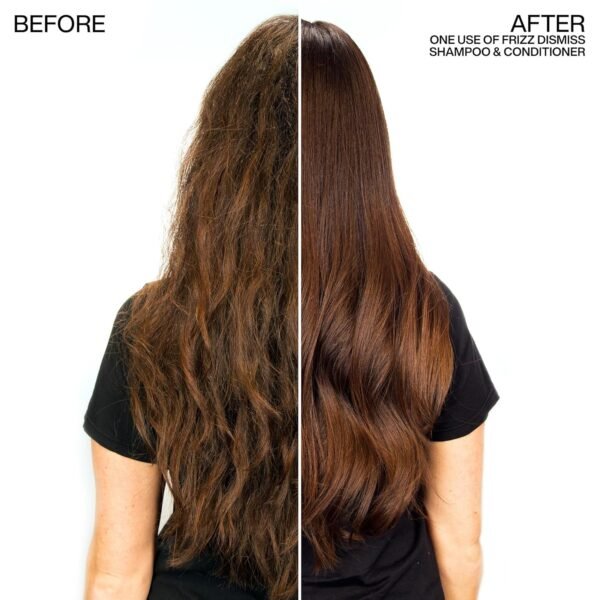 Redken Frizz Dismiss Conditioner - Frizz Control for All Hair Types, Moisturizes & Smoothes, Enhances Shine, With Babassu Oil