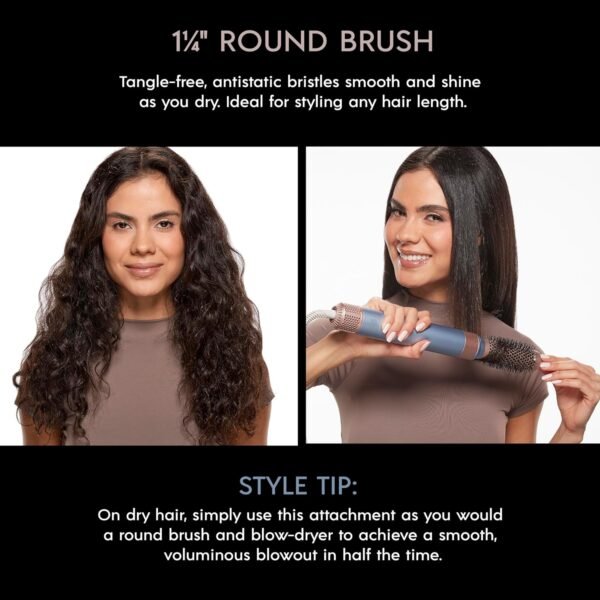 81YLEsymrQL._AC_SL1500_.jpg INFINITIPRO by CONAIR DigitalAIRE Multi Hair Styler, Air Styling System for Curls, Waves, Blowouts & Volume, 4 Attachments to Personalize Your Look Plus Storage Bag, Light Blue