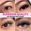 81YQwqUtuGL._SL1500_.jpg Lady Black Eyelash Extension Glue 5ml 3-4s Drying Time 5-6 Weeks Retention Sky Black Adhesive Waterproof Eyelash Glue for Lash Extensions Professional Lash Supplies (PROFESSIONAL USE ONLY)