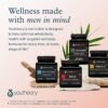 Youtheory Men's Collagen - 5,000 mg Collagen - Daily Supplement for Men - for Hair & Skin Support* - Gluten, Soy & Dairy Free - 290 Tablets