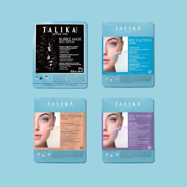 81Ypm7xxyL._SL1500_.jpg Talika Bio Enzymes Anti-Ageing Mask - Smoothing Anti-Ageing Face Mask - Biocellulose Moisturising Mask - Second Skin Effect Beauty Sheet Mask - 12g