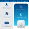 81Z94O5Dy8L._SL1500_.jpg Florencia Marine Moisturizer - Youthful Radiance Face & Neck Cream - Hydrating, Wrinkle-Reducing, Firming Cream with Hyaluronic Acid for Men & Women, 2 oz