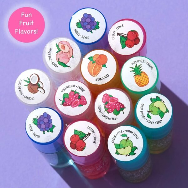 81ZTVGnFOXL._SL1500_.jpg Expressions girl 12pc Roll On Lip Gloss Set with Carrying Case, Glossy Lip Make-up for Kids and Teens - Fruity Flavors, Non Toxic, Kid Friendly, Party Gift, Best Friends