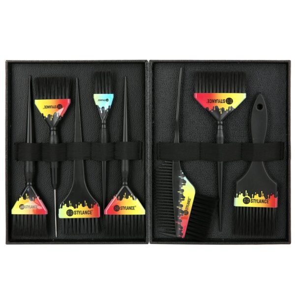 81ZyE0Io5iL._SL1500_.jpg Hair Coloring Brush Set, Color Brush Tool kit -for Hair Styling Salon Home DIY Barber