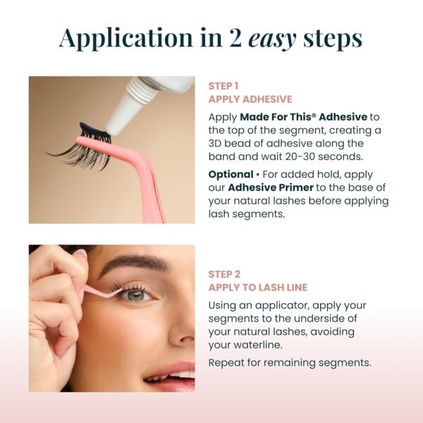 81aG8ru6MmL._SL1500_.jpg Sweetheart Doll-Eyed Lash Clusters for Women, Salon Quality At Home Eyelashes Extension Kit, 6 Lash Sets, No Lash Glue Included