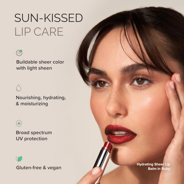 81aMTYKdN0L._SL1500_.jpg MDSolarSciences Tinted Lip Balm SPF 30, Sheer Hydrating Lip Sunscreen –Vegan, Gluten Free Lip with Naturally Moisturizing Shea Butter and Avocado Oil