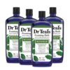 Dr Teal's Foaming Bath with Pure Epsom Salt, Relax & Relief with Eucalyptus & Spearmint, 34 fl oz (Pack of 4)