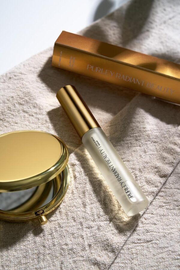 Beauty Eyelash Growth Serum – Prostaglandin-Free Lash & Brow Enhancer for Longer, Thicker Lashes – Vegan, Cruelty-Free, Castor Oil Based – Natural Lash Serum for Growth