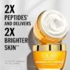 Olay Vitamin C MAX Face Moisturizer, Brightening Cream for Women, Hydrating, Evens Tone, Dark Spot & Hyperpigmentation Reduction, Glowing Skin Care - Niaciniamide, Peptides 1.7 Oz